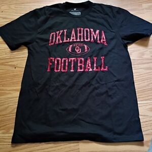 Fanatics Black and Red Short Sleeve Tee